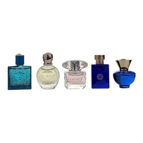 set od 5 mini perfumes versace juicy couture|superdrug mini perfume sets.